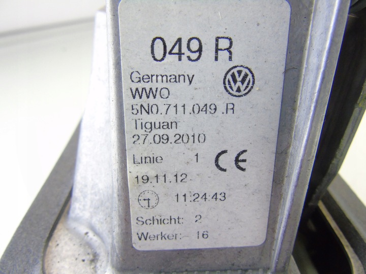 фото №6, Домкрат выборщик vw tiguan i 5n 1.4 tsi 5n0711049r