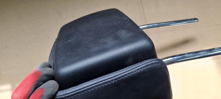 фото №12, A6 c7 4g подголовник сиденья левый перед переднее кожа чёрный a7 4g