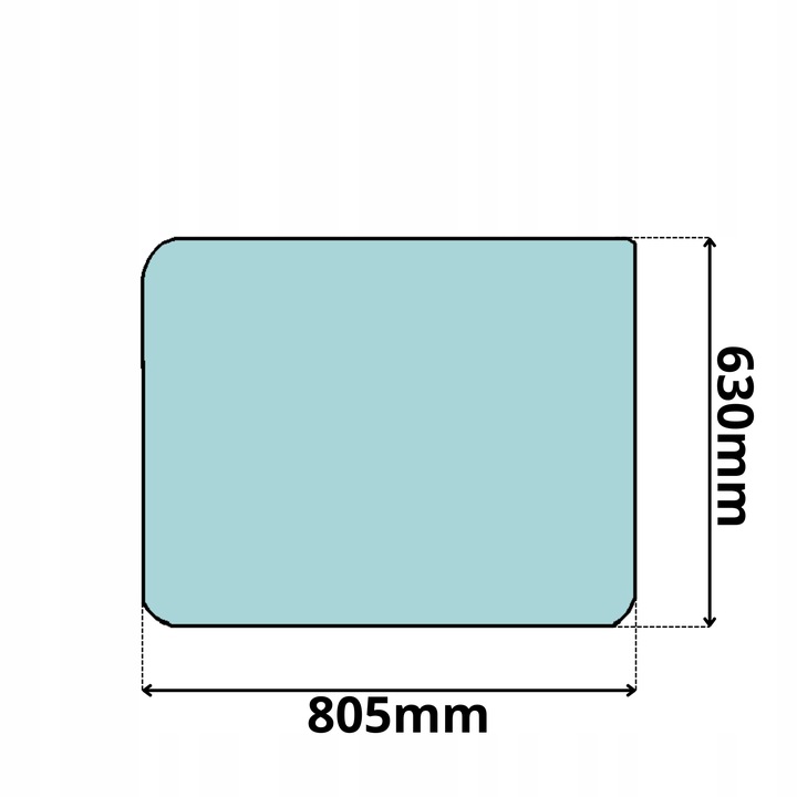 фото №1, Скло бокова w двері renault magnum dxi ліва 2010- 0179