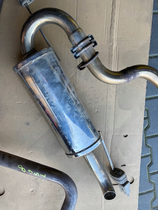 фото №8, Vw t-roc 1,5 tsi вихлоп глушник з труба