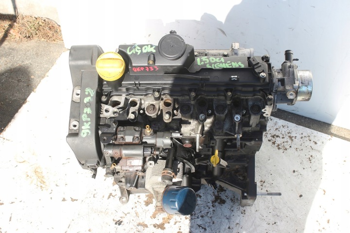 фото №13, Двигатель k9kp732 k9k732 renault nissan 1.5 dci siemens