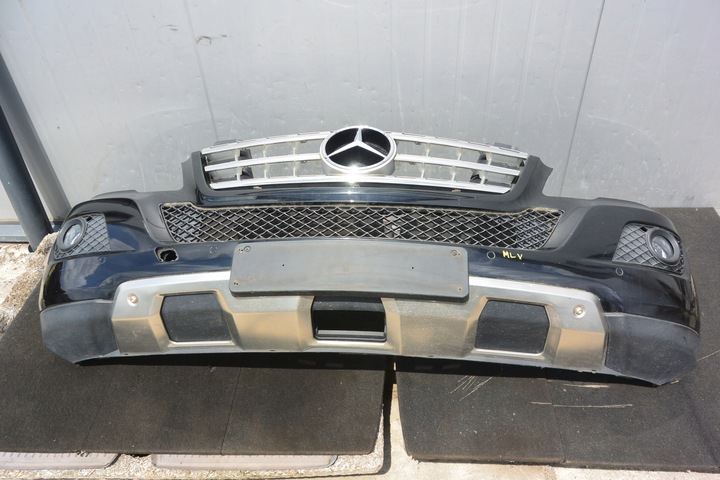 фото №1, Mercedes ml w164 бампер решітка радіатора перед рестайлінг 197 kpl pdc