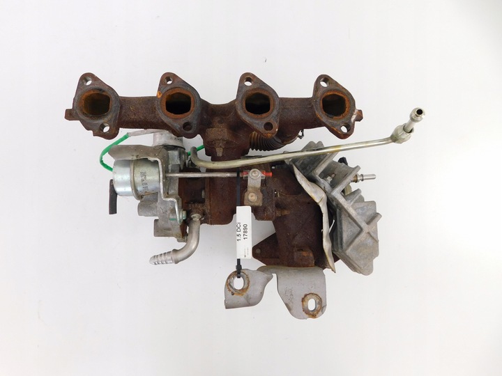 фото №1, Renault twingo ii рестайлинг 1,5 турбина + коллектор