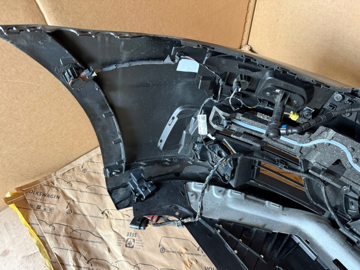 фото №12, Audi a8 d5 4n бампер перед передній pdc решітка ly9t оригінал kom 4n0807697 21r