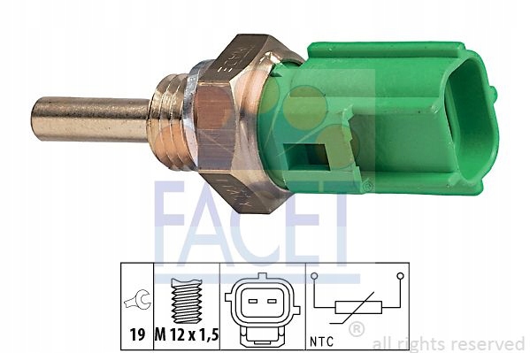 фото №9, Датчик температури води mazda toyota suzuki corol