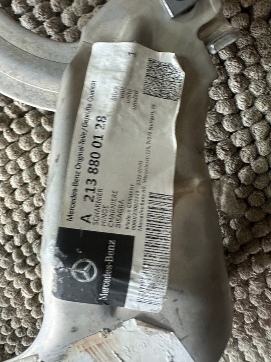 фото №7, Mercedes e клас 213 238 cls 257 290 gt петлі капота передній оригінал