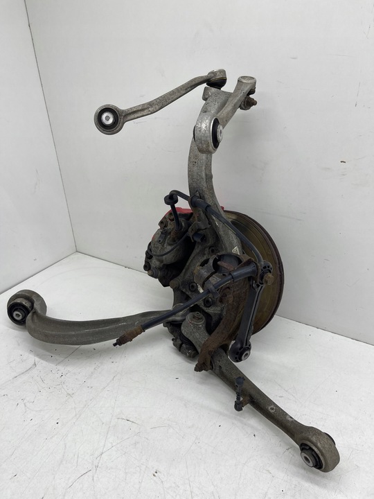 фото №8, Audi a6 c7 3.0 tdi поворотна опора ліва перед супорт важіль комплект!