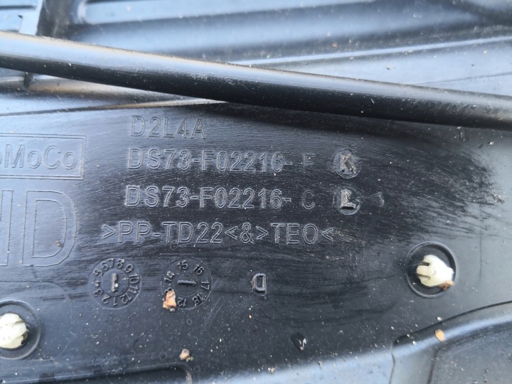 фото №8, Панель под лобовым стеклом ford mondeo mk5 ds73-f02216-fk