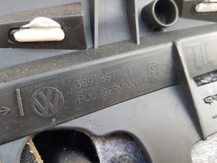 фото №15, Боковина дверь левый зад vw passat b6 универсал чёрный материал велюр