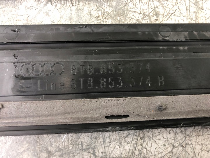 фото №8, Планка порогова s-line audi a5 sportback 8t8853373b