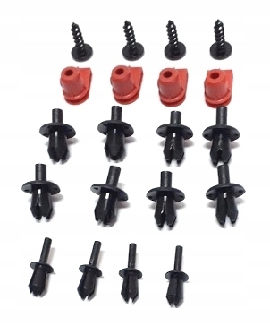 фото №1, Застібки монтажні підкрилки opel astra h j corsa d