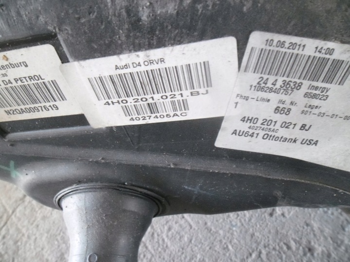 фото №13, Бак топлива a8 d4 4h0201021bj
