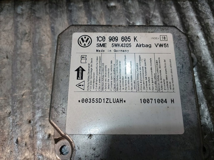 фото №12, Комплект подушок подушка skoda fabia ii 5j0880201b 5j1880202a 1c0909605k
