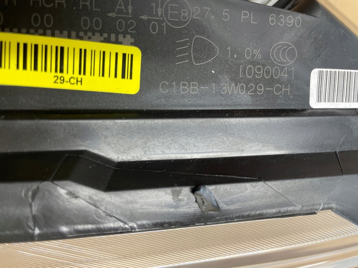 фото №6, Ford fiesta mk7 рестайлинг лампа перед передняя правая c1bb-13w029-ch