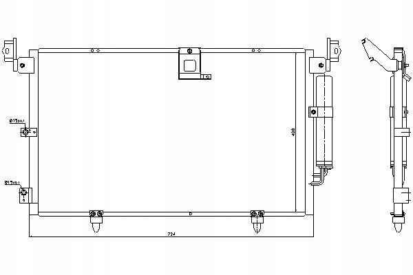 фото №11, Радиаторов кондиционера з осушитель nissens 94789