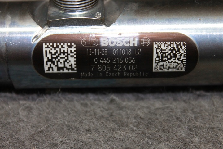 фото №12, Bmw f30 f10 f15 n57d30b 3.5d 313km система топливный форсунки насос печать