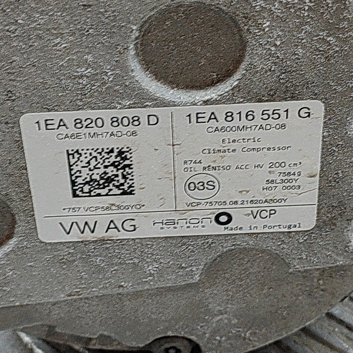 фото №6, Audi q4 sportback e-tron 2021 компрессор / компрессор кондиционера a/c