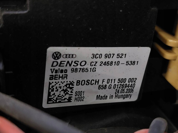 фото №13, Корпус нагрівача комплектна повітродувка touran i eu