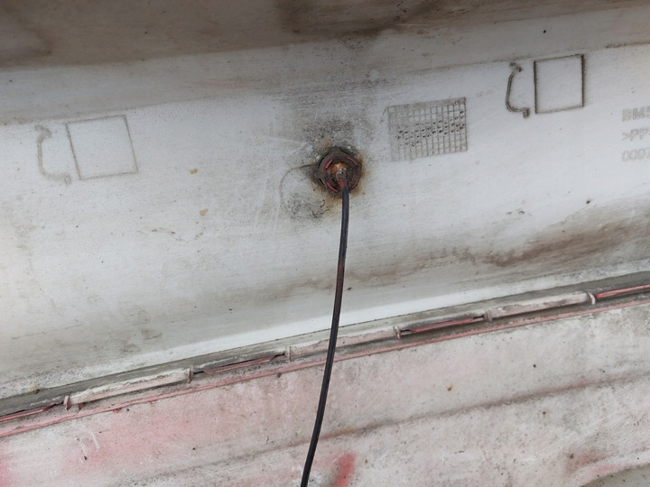 фото №12, Ford focus mk3 st hb бампер зад задній bm51-a17906-a червоний