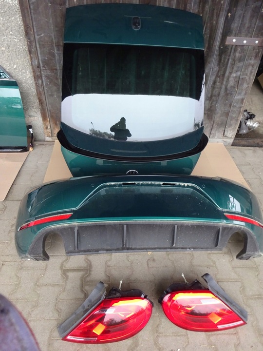 фото №6, Vw beetle 5c r line бампер зад 4pdc la6j