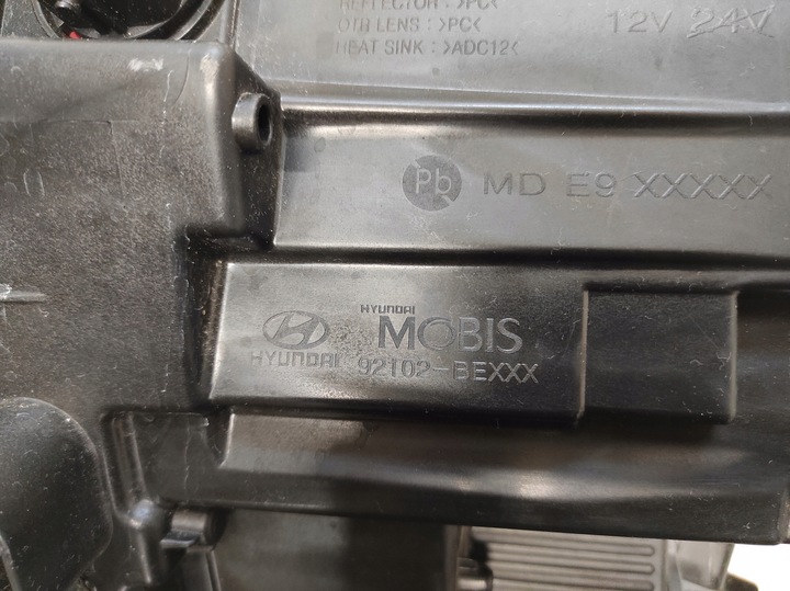 фото №10, Hyundai kona ii 2 22- лампа права перед повний led 92102be100