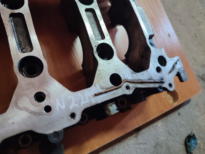 фото №5, Основа підтримка вала honda n22a1
