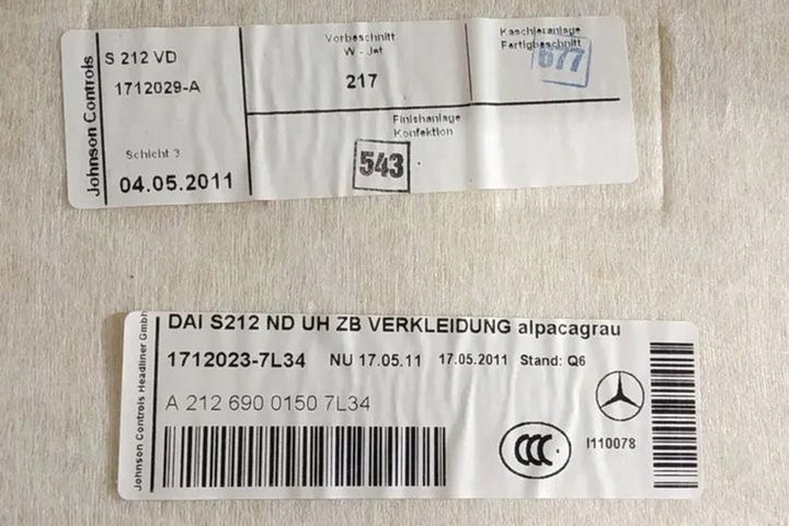 фото №11, Стеля mercedes-benz e w212 2126900150 2.99l дизель 195kw 2012