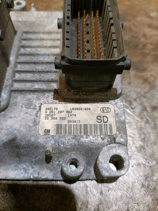 фото №4, Блок управления двигателем (ecu) opel 55350552