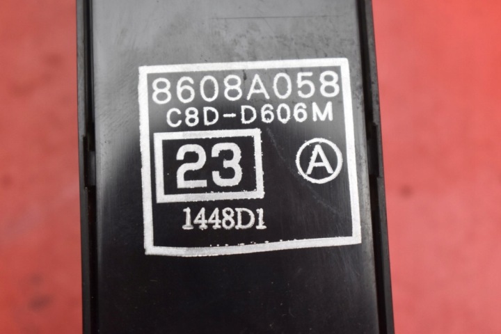 фото №7, Панель керування скло eu 8608a058 mitsubishi lancer 8 viii 07-16