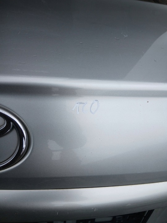 фото №5, Toyota avensis t25 sedan кришка багажника 1co