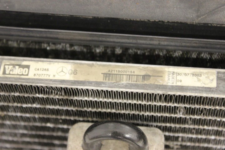 фото №3, Радіатор вентилятор mercedes w211 2.6 b автомат