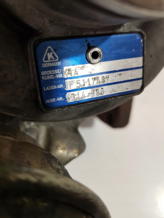 фото №9, Турбонагнітач 53149887025 2.5 tdi volkswagen lt35