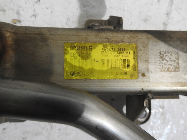 фото №6, Радиатор egr kia niro гибрид 1.6 gdi 16-22