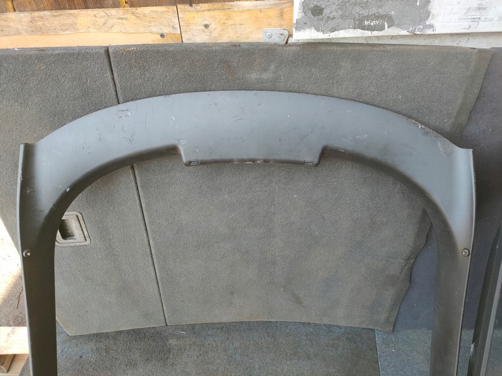 фото №12, Обивка ободок стёкла зад audi tt 8n 8n8867991 чёрная