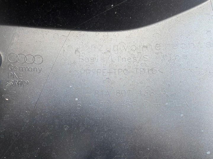 фото №7, Audi q2 s-line prawynarożnik бампера перед