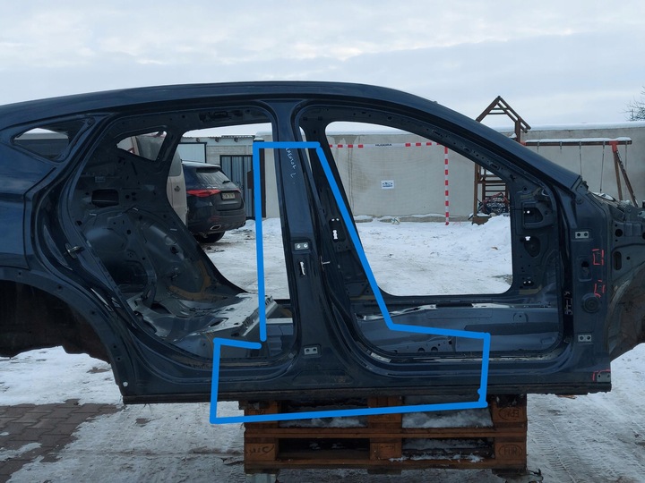 фото №1, Cupra formentor 5ff стойка порог правые ls7h