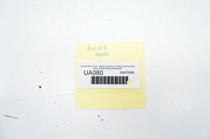 фото №6, Ua080 audi a3 iii 8v ^ 2.0i панель приладів 8v0920960s