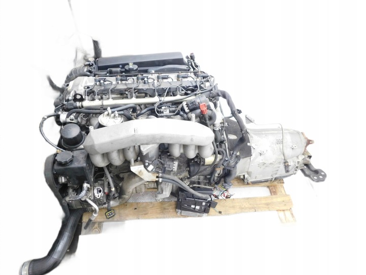 фото №1, Двигатель комплект. коробка передач a/t ecu swap - mercedes e w211 3.2 cdi 100тыс. км