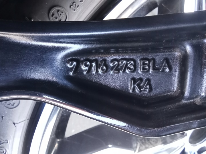 фото №9, Алюминиевый диск + шина 275x35x21 bmw x3 x4 g01 716273 oem номер 7.5" x 21 5x112