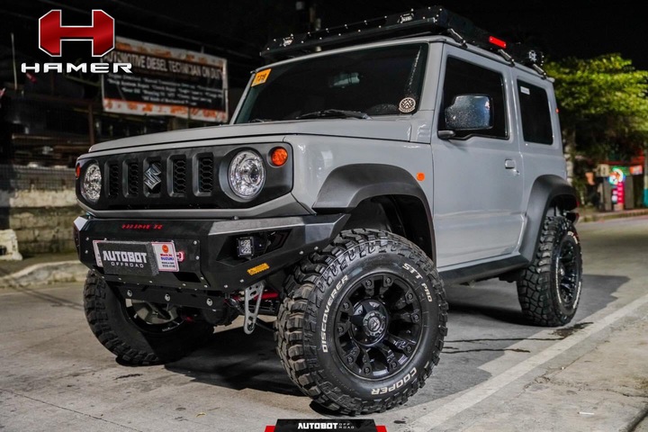 фото №16, Бампер переднє сталевий offroad hamer king suzuki jimny jb74 2018-