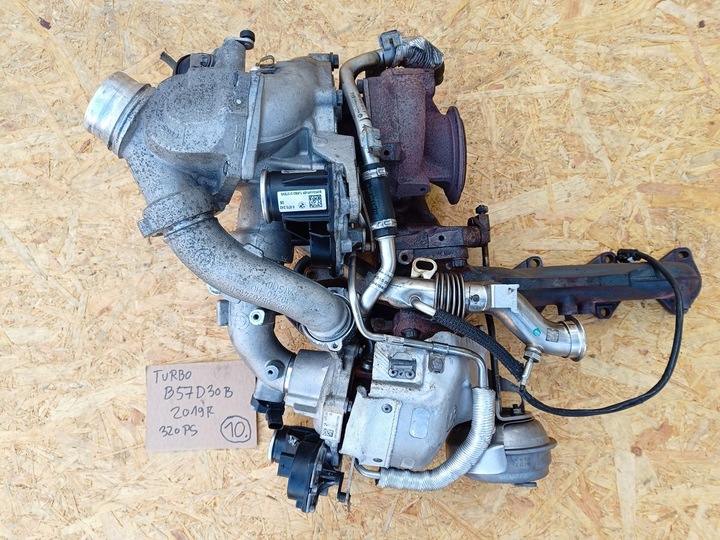 фото №5, Bmw g11 g30 turbo турбонагнітач турбіна 4.0d b57 320km 8570242 8570240