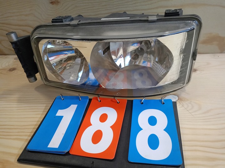 фото №3, Фара лампа man tgl tgm лівий