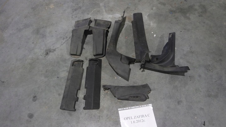 фото №4, Пластик защита порога интерьера opel zafira c