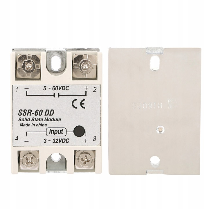 фото №8, Реле полупроводниковый контактор промышленный ssr-60dd 60a dc