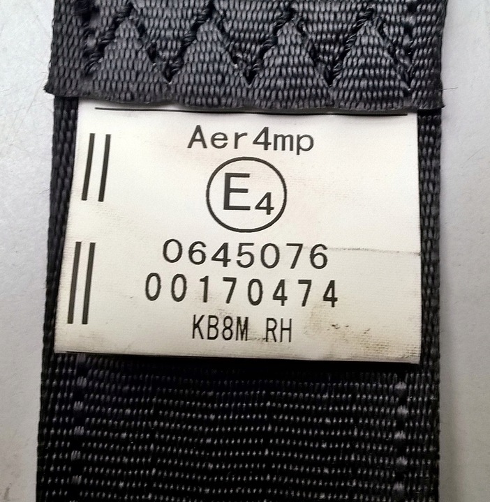 фото №10, Mazda cx-5 ii kf 2017- pas безпеки праві зад оригінальний номер eu kb8m-57-lmod