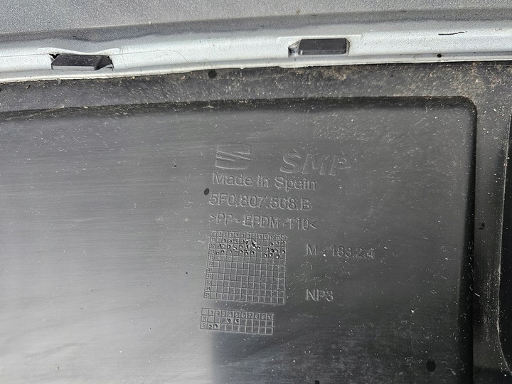 фото №14, Seat leon iii бампер задний зад pod pdc 5f0807421m 5f0807568b