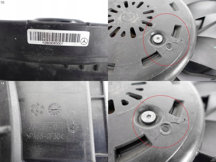 фото №11, Mb amg gt x290 glc x253 e w213 вентилятор 1000w