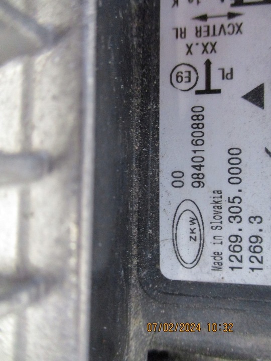 фото №10, Лампа права ліва повний led opel astra l vi 9840160780 9840160880