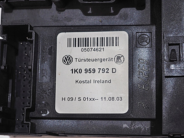 фото №11, Vw двигун скла перед праві 1t0959702a 1k0959792d