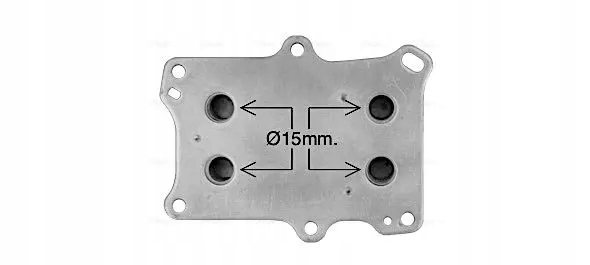 фото №1, Радіаторів масла двигунний al3153